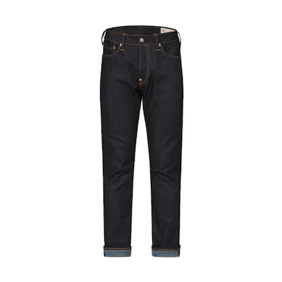 EVISU Black Slim Fit Jeans with Kanji & Kamon Embroidery (Fall Collection) 2EAHTM1JE90817CT