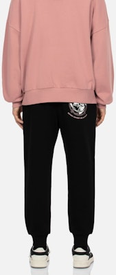 EVISU 黑色直筒運動褲搭配花卉印花 2EAHTM3SP1114XXCT Details for EVISU 黑色直筒運動褲搭配花卉印花 2EAHTM3SP1114XXCT