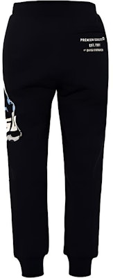 EVISU 黑色中腰側條紋佛頭印花運動長褲。 2EAHTM2SP351XXCT Lookbook EVISU 黑色中腰側條紋佛頭印花運動長褲。 2EAHTM2SP351XXCT