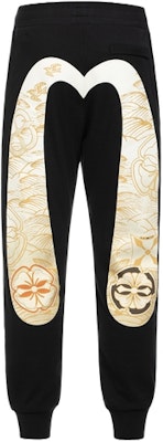 EVISU 黑色大M印花休閒運動褲. 2ESHTM4SP1054XXCT Buy EVISU 黑色大M印花休閒運動褲. 2ESHTM4SP1054XXCT