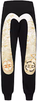 Order EVISU 黑色大M印花休閒運動褲. 2ESHTM4SP1054XXCT