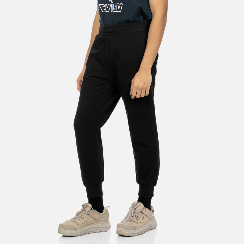 Purchase EVISU 黑色大M印花休閒運動褲. 2ESHTM4SP1054XXCT