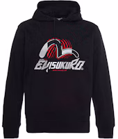 Order EVISU Black Sweatshirt with Seagull Embroidery 1EAGNM8SW455XX