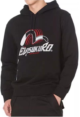 EVISU 黑色海鸥刺绣卫衣 1EAGNM8SW455XX Shop EVISU 黑色海鸥刺绣卫衣 1EAGNM8SW455XX