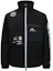 Order EVISU Black Zip-Up Jacket with Multi-Pattern Plush Regular Fit 2EAGNM3JK5012XXPQ