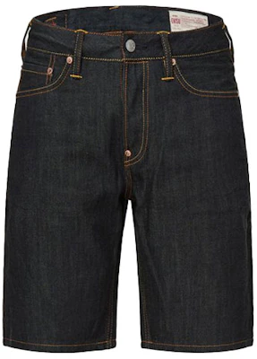 EVISU Celana Pendek Denim Biru dengan Print Gunung & Logo M Besar. 2ESHTM1DS201XX Lookbook EVISU Celana Pendek Denim Biru dengan Print Gunung & Logo M Besar. 2ESHTM1DS201XX