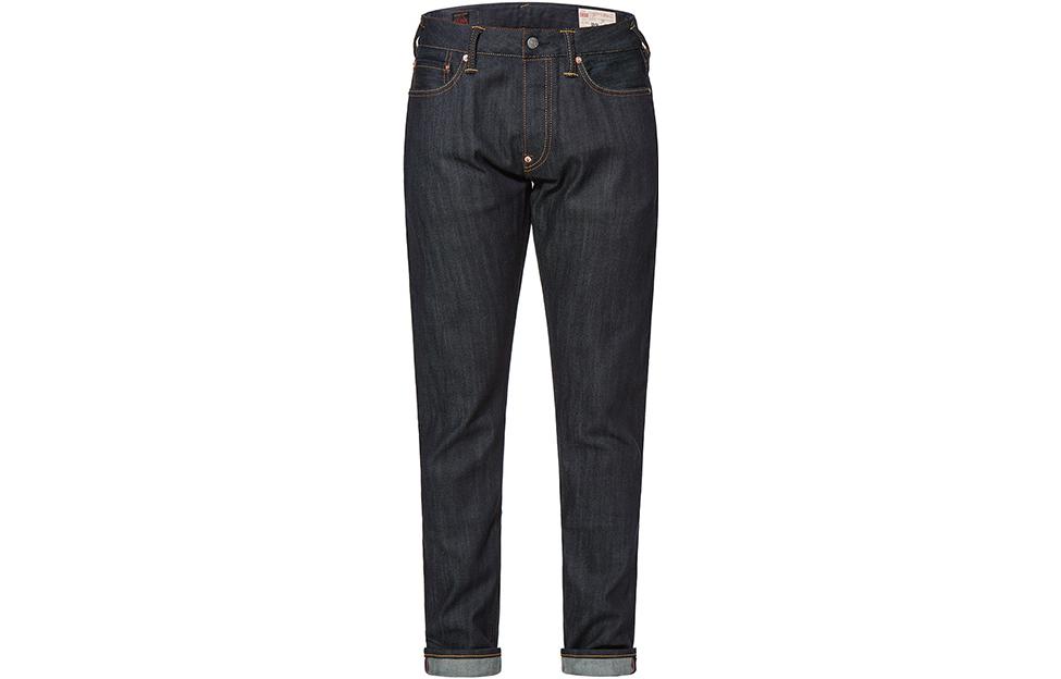 Lookbook EVISU Jeans Azules Rectos con Gráfico Divertido en la Espalda y Estiramiento Moderado 2EAHTM0JE92917