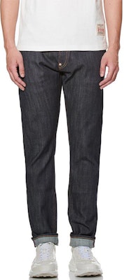 EVISU Jeans Azules Rectos con Gráfico Divertido en la Espalda y Estiramiento Moderado 2EAHTM0JE92917 Shop EVISU Jeans Azules Rectos con Gráfico Divertido en la Espalda y Estiramiento Moderado 2EAHTM0JE92917