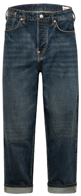 EVISU 佛頭與海鷗印花藍色牛仔褲 2EAHTM4JE8010RXDP Shop EVISU 佛頭與海鷗印花藍色牛仔褲 2EAHTM4JE8010RXDP