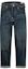 Shop EVISU 佛頭與海鷗印花藍色牛仔褲 2EAHTM4JE8010RXDP