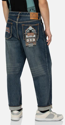 EVISU 佛頭與海鷗印花藍色牛仔褲 2EAHTM4JE8010RXDP Purchase EVISU 佛頭與海鷗印花藍色牛仔褲 2EAHTM4JE8010RXDP
