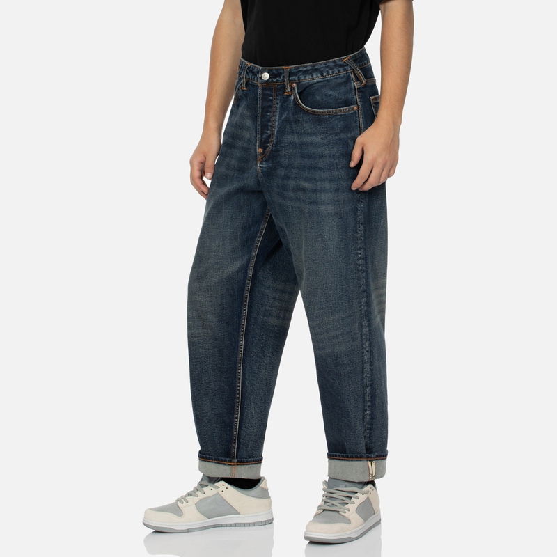 EVISU  Buddha Head & Seagull Print Blue Denim Jeans. 2EAHTM4JE8010RXDP 圖 6