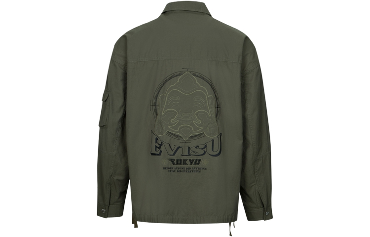 EVISU  Buddha Seagull Logo Jacket with Trademark Design. 2ESHTM4SJ8009LFCT 圖 2