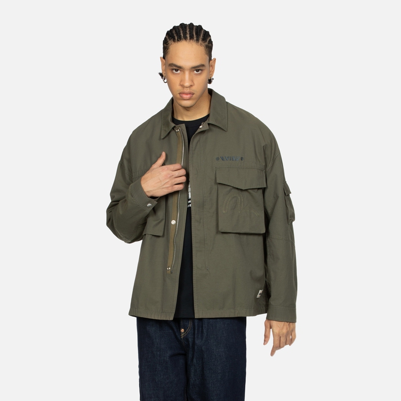 EVISU  Buddha Seagull Logo Jacket with Trademark Design. 2ESHTM4SJ8009LFCT 圖 5