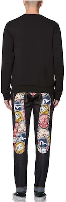 EVISU Buddha Seagull M Cetak Denim Jeans - Biru 2EAADM0JE91617 Sizing EVISU Buddha Seagull M Cetak Denim Jeans - Biru 2EAADM0JE91617