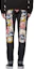 Cheap EVISU Buddha Seagull M Cetak Denim Jeans - Biru 2EAADM0JE91617