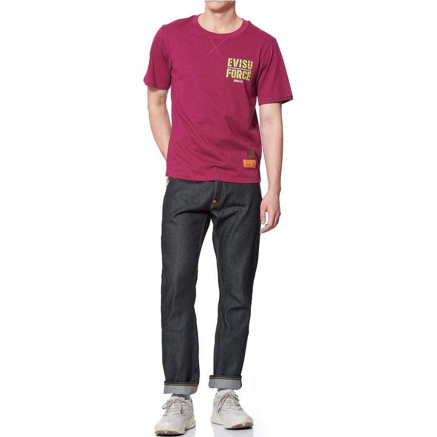 EVISU  Camouflage Big M Print Denim Jeans in Blue 1EAHTM9JE91208 圖 5