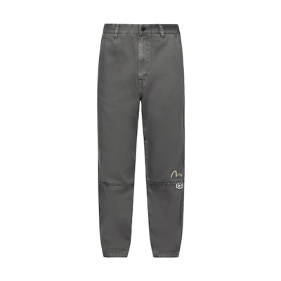 EVISU Casual Sport Pants with Fabric Patchwork Design. 2ESGNM4SP5237FFCT
