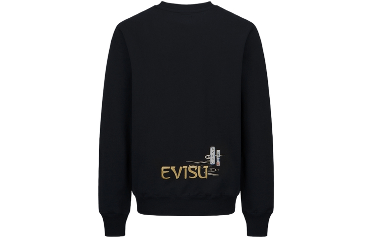 Sizing EVISU 刺繡海鷗標誌圓領長袖休閒上衣 2EAHTM1SW303LFCT