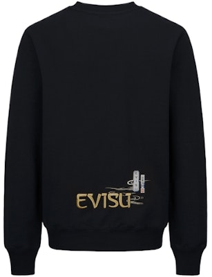 EVISU 刺繡海鷗標誌圓領長袖休閒上衣 2EAHTM1SW303LFCT Sizing EVISU 刺繡海鷗標誌圓領長袖休閒上衣 2EAHTM1SW303LFCT