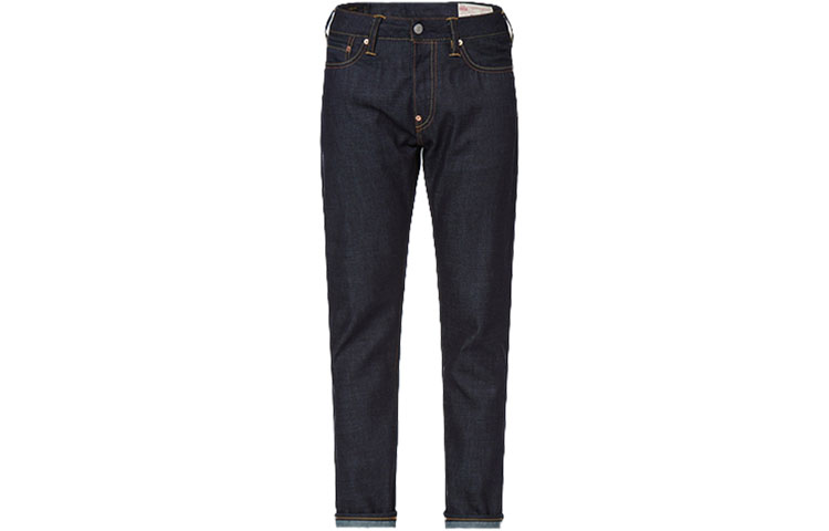 EVISU  Cropped Jeans Denim Blue with Seagull Embroidery. 2ESHTM2JE10317CT