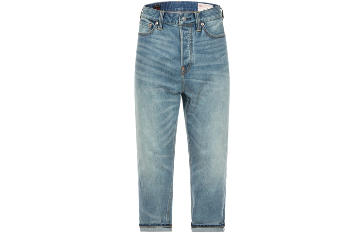 Lookbook EVISU钻石达摩印花口袋设计九分牛仔裤 2ESHTM4JE103727DN