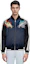 Shop EVISU 深蓝色龙刺绣缎面和服飞行夹克 2EAHTM1JK740XXPQ