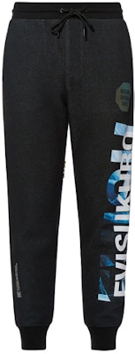 EVISU 深灰色冰層徽標與全息印花運動褲 2EAGNM0SP430XX Order EVISU 深灰色冰層徽標與全息印花運動褲 2EAGNM0SP430XX