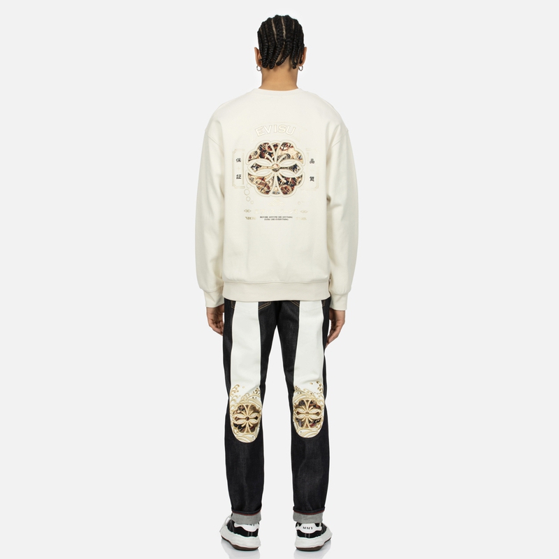 Details for 에비스 데님 블루 진 자카드 가몬 및 빅 M 프린트 2ESHTM4JE702417DP