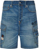 Order EVISU 牛仔藍色工裝口袋短褲 2ESHTM2DS208OSCS