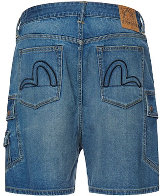 EVISU Celana Pendek Denim Biru Workwear Pocket 2ESHTM2DS208OSCS Lookbook EVISU Celana Pendek Denim Biru Workwear Pocket 2ESHTM2DS208OSCS