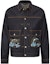 Buy Chaqueta Vaquera EVISU con Bordado "Surfeando las Olas" Big M - Azul 2EAHTM2DJ703LFCT