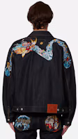Purchase EVISU 藍色「Riding the Waves」大M刺繡牛仔外套 2EAHTM2DJ703LFCT