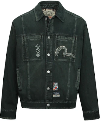 Chaqueta Vaquera EVISU con Logo Bordado y Diseño Floral. 2ESHTM4DJ1001LFDN Lookbook Chaqueta Vaquera EVISU con Logo Bordado y Diseño Floral. 2ESHTM4DJ1001LFDN