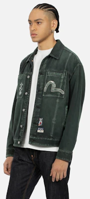 Chaqueta Vaquera EVISU con Logo Bordado y Diseño Floral. 2ESHTM4DJ1001LFDN Purchase Chaqueta Vaquera EVISU con Logo Bordado y Diseño Floral. 2ESHTM4DJ1001LFDN