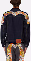 Purchase EVISU 藍色丹寧大M標誌刺繡牛仔外套 2EAHTM2DJ709XXCT