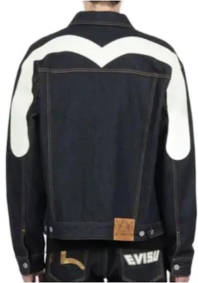 EVISU Denim Jacket with Logo, Blue. 2EAADM2DJ230LFCT Lookbook EVISU Denim Jacket with Logo, Blue. 2EAADM2DJ230LFCT