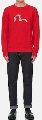 EVISU Vaqueros de Mezclilla con Gran M Estampada en Azul. 2EAHTM1JE90317CS Shop EVISU Vaqueros de Mezclilla con Gran M Estampada en Azul. 2EAHTM1JE90317CS