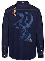 Order EVISU 海鷗刺繡雲紋牛仔襯衫 - 藍色 2EAHTM0SL258XX
