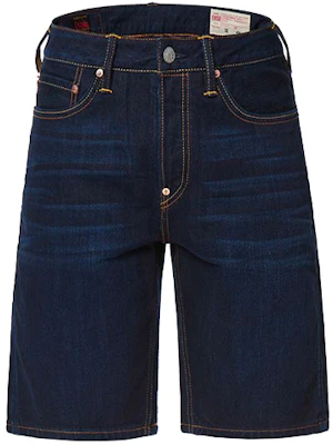 EVISU Seluar Pendek Denim Big M Biru dengan Cetakan Fishing Blessing. 2ESHTM1DS216XX Lookbook EVISU Seluar Pendek Denim Big M Biru dengan Cetakan Fishing Blessing. 2ESHTM1DS216XX