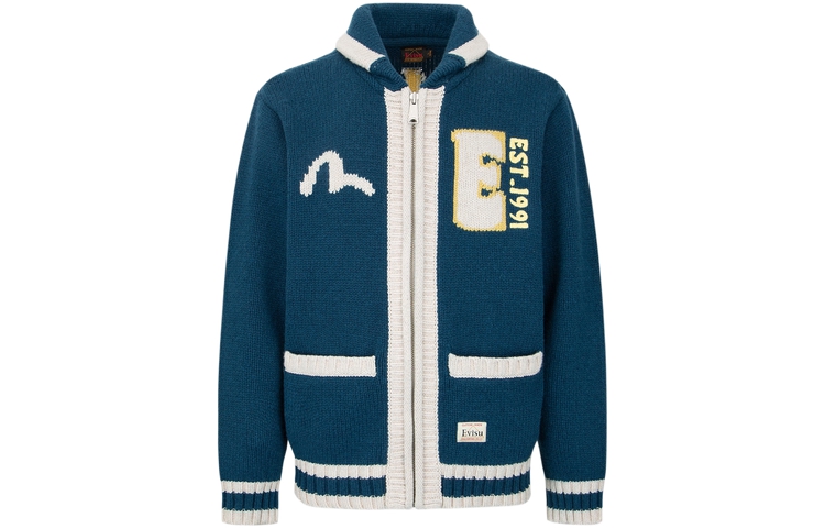 Sizing EVISU Fashion Knit Sweater Rajut Trendy. 2EAHTM2CN315FFWN