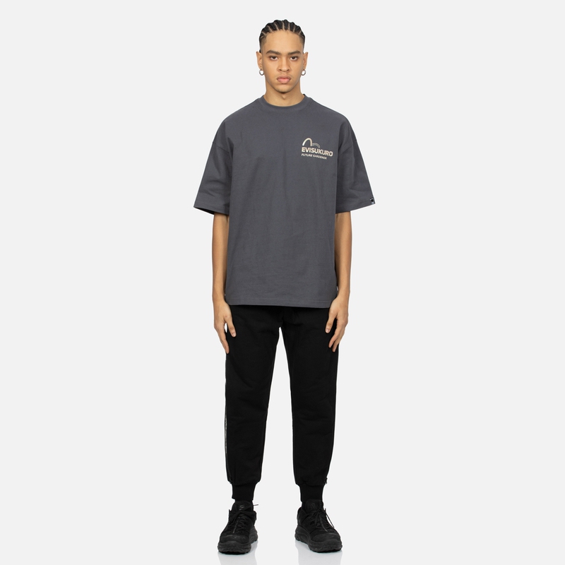 Details for EVISU 全版地圖鷗鳥刺繡褲款附側拉鍊 2ESGNM4SP5172XXCT