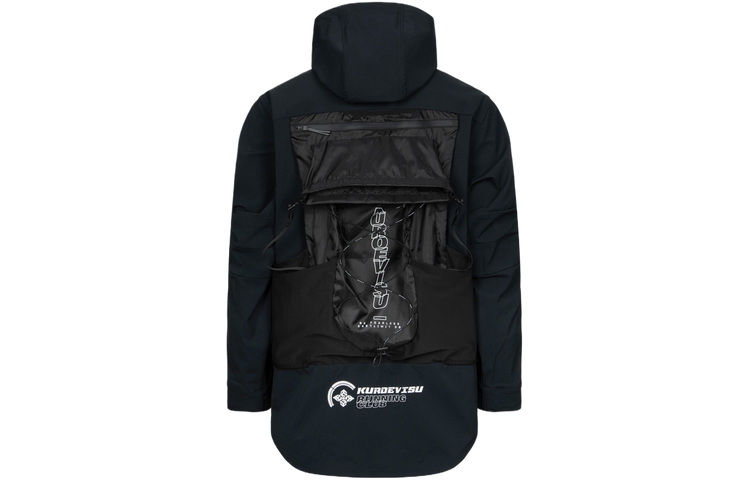 EVISU  Functional Windproof Jacket Shirt with Zippers and Backpack Style. 2ESGNM4SJ5008XXSN 圖 2