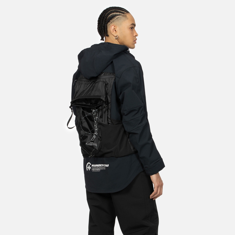 EVISU  Functional Windproof Jacket Shirt with Zippers and Backpack Style. 2ESGNM4SJ5008XXSN 圖 4