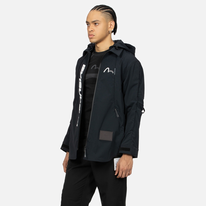 EVISU  Functional Windproof Jacket Shirt with Zippers and Backpack Style. 2ESGNM4SJ5008XXSN 圖 5