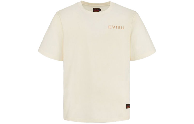 Purchase EVISU ゴールドプリント ビッグM 半袖Tシャツ 2ESHTM1TS501XX
