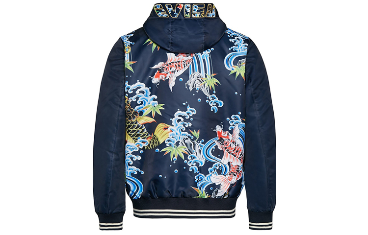 Lookbook EVISU 小M刺繡與手繪鯉魚設計連帽外套 1EAHTM9JK721XX