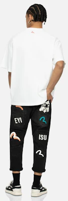 EVISU 立體海鷗與佛頭印花牛仔褲 2ESHTM4JE802227DP Details for EVISU 立體海鷗與佛頭印花牛仔褲 2ESHTM4JE802227DP