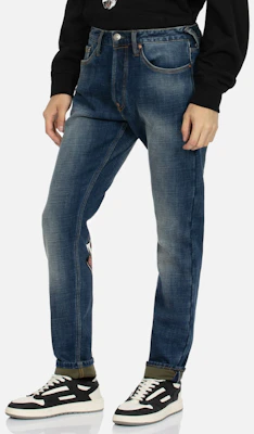 EVISU Jeans dengan Cetakan Huruf M Besar dan Kepala Buddha. 2EAHTM3JE890417CS Purchase EVISU Jeans dengan Cetakan Huruf M Besar dan Kepala Buddha. 2EAHTM3JE890417CS