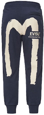 EVISU 大M標誌印花休閒針織設計運動長褲 2EAHTM1SP341XXFL Purchase EVISU 大M標誌印花休閒針織設計運動長褲 2EAHTM1SP341XXFL